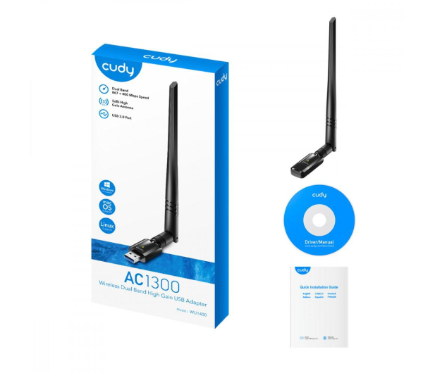 Cudy WU1400 (1300Mb/s a/b/g/n/ac) - 1110342 - zdjęcie 5